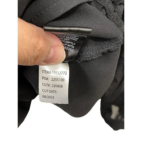 Torrid Peplum Chiffon Clip Floral Blouson Sleeve Top Women’s Plus Size 2 18-20 - Picture 5 of 7